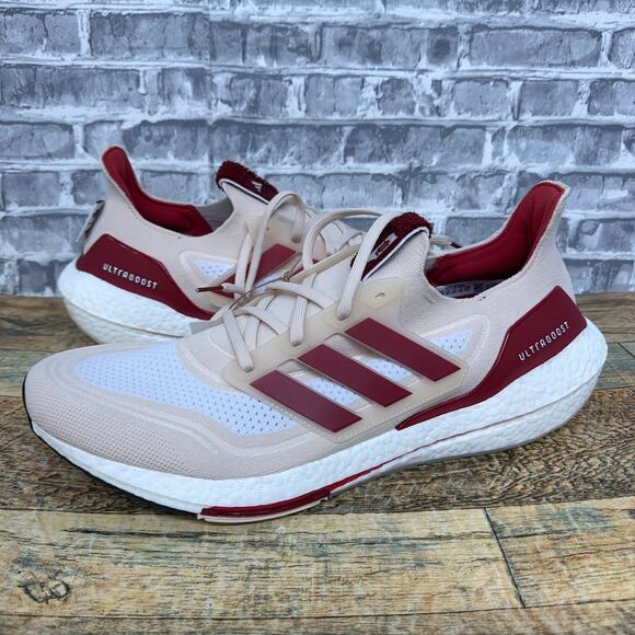 Adidas UltraBoost 21 NCAA Pack Indiana Hoosiers Running Shoes GX7970